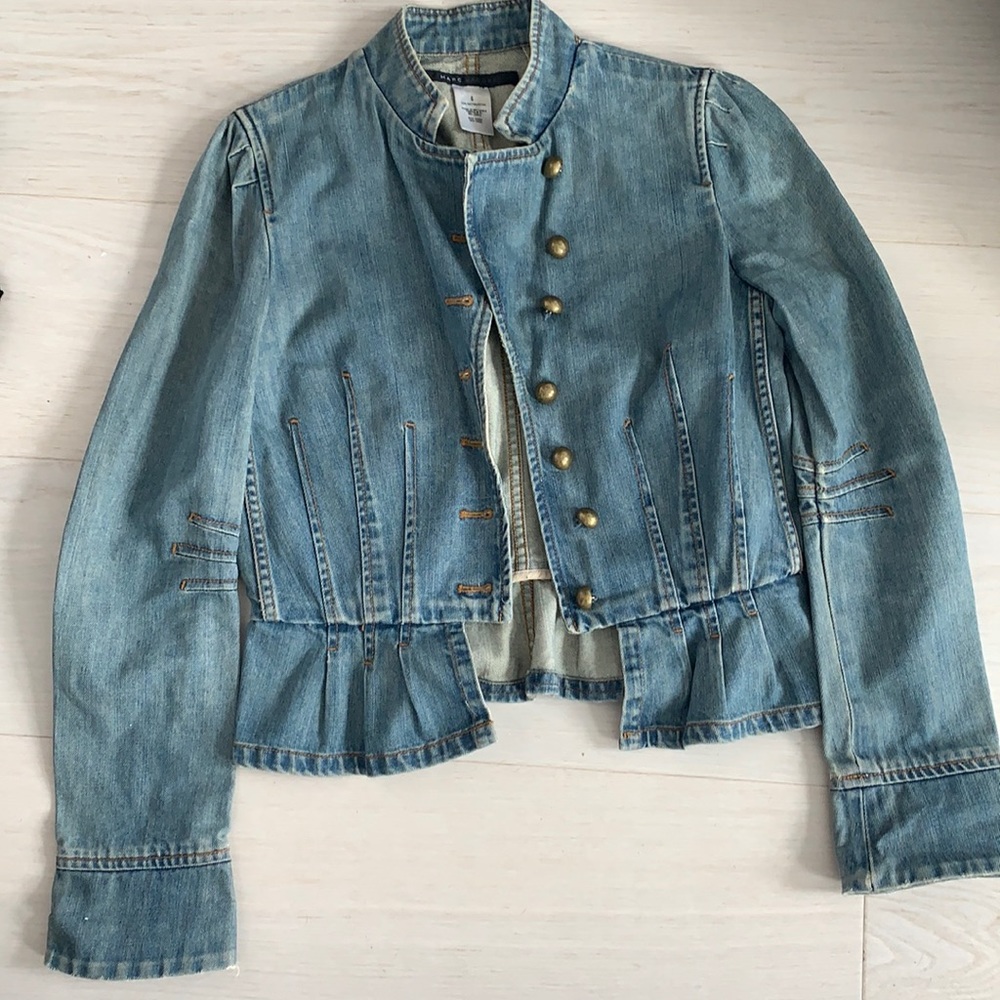 Marc Jacobs’ Military Jean Jacket Size 6